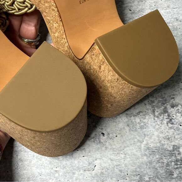 Vince Nicki Platform Slide Sandal 10 - Picture 5 of 7